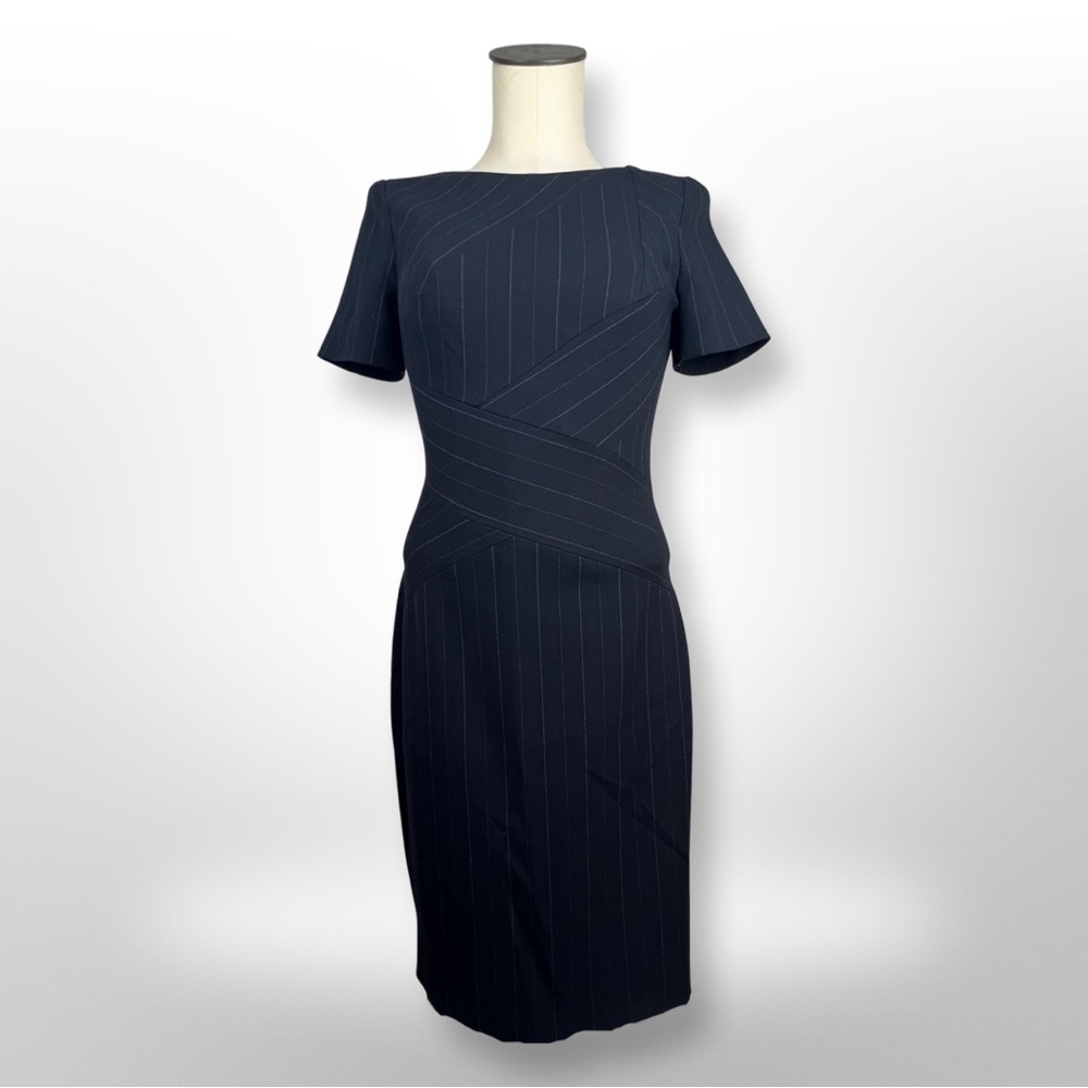 Karen Millen Pinstriped Pencil Dress size 4